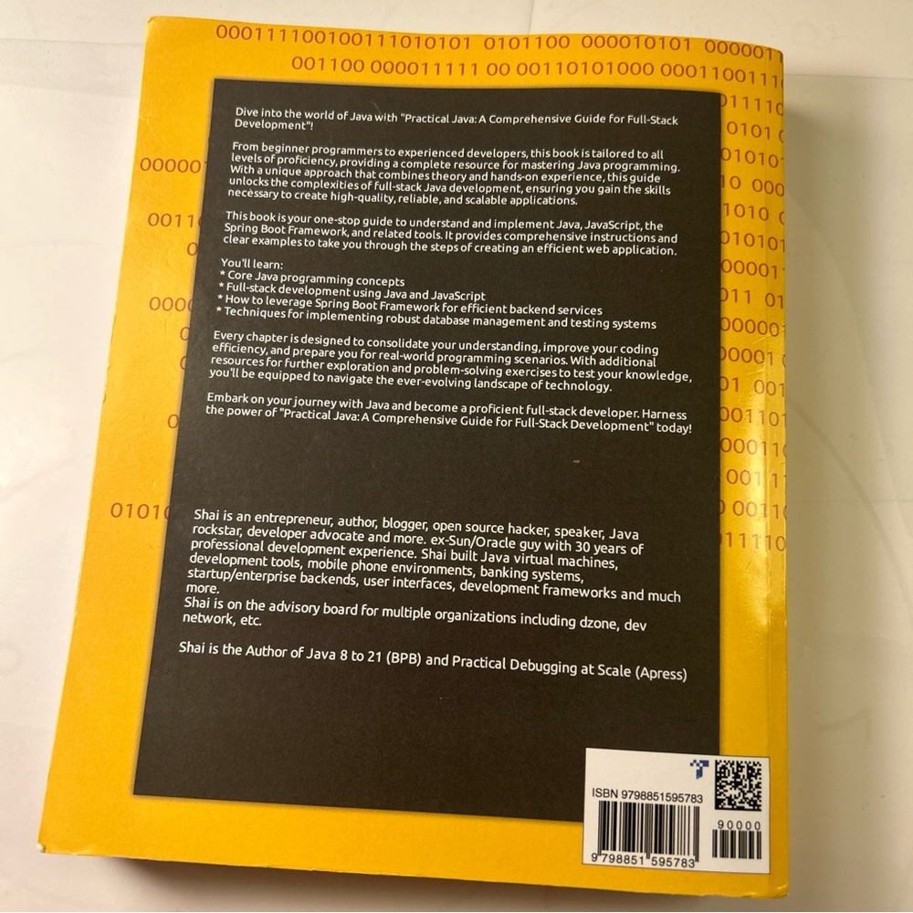 Java Basics: A Practical Introduction to Full-Stack Java by Shai Almog Paperback - Picture 3 of 14